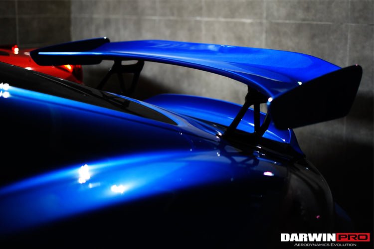 2012 - 2016 Porsche 981 Boxster/Cayman GT4 Style Style Carbon Fiber Trunk Spoiler